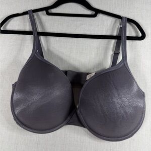 Victoria's Secret Shimmer Underwire Bra - Gray